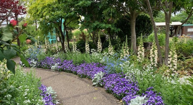 四季の花園小道
